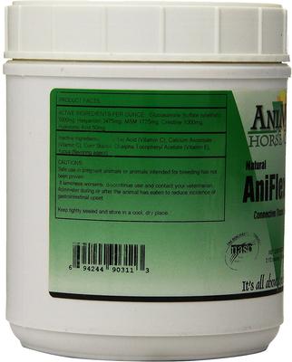 Show full view: AniMed Natural Aniflex GL Connective Tissue Support Powder Horse Supplement, 2.5-lb tub slide 3 of 5
