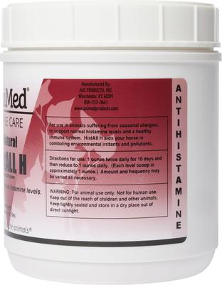 Show full view: AniMed Natural HistALL H Allergy Relief Powder Horse Supplement, 20-oz bottle slide 5 of 7