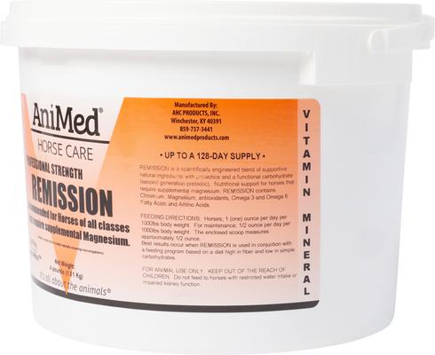 Show full view: AniMed Professional Strength Remission Hoof Health Powder Horse Supplement, 4-lb tub slide 2 of 7