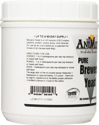 Show full view: AniMed Pure Brewers Yeast Comprehensive Powder Horse Supplement, 2-lb tub slide 3 of 6