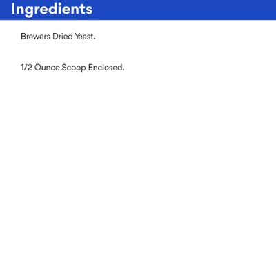 Show full view: AniMed Pure Brewers Yeast Comprehensive Powder Horse Supplement, 2-lb tub slide 5 of 6