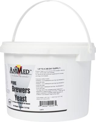 Show full view: AniMed Pure Brewers Yeast Horse Supplement, 4-lb tub slide 3 of 6