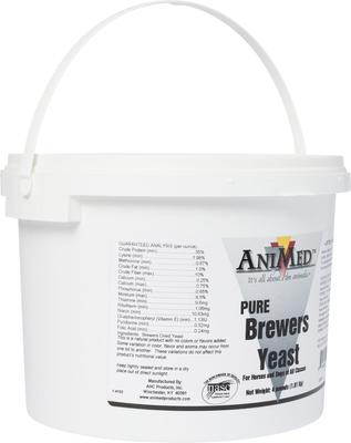 Show full view: AniMed Pure Brewers Yeast Horse Supplement, 4-lb tub slide 2 of 6