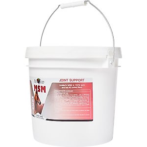 AniMed Pure MSM Horse Supplement, 10-lb tub