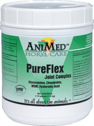 AniMed PureFlex Joint Complex Powder Horse Supplement, 2.5-lb tub