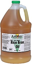AniMed Rice Bran Oil Horse Supplement, 1-gal bottle