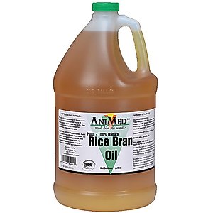 AniMed Rice Bran Oil Horse Supplement, 1-gal bottle