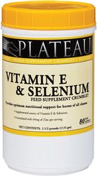 AniMed Vitamin E & Selenium Crumblet Nutritional Hay Flavor Powder Horse Supplement, 2.5-lb tub