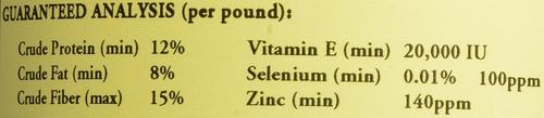 Show full view: AniMed Vitamin E & Selenium Crumblet Nutritional Hay Flavor Powder Horse Supplement, 2.5-lb tub slide 6 of 7