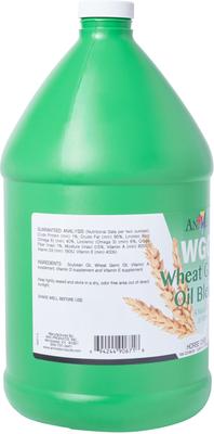 Show full view: AniMed WGO Wheat Germ Oil Blend Coat Health Liquid Horse Supplement, 1-gal slide 5 of 7
