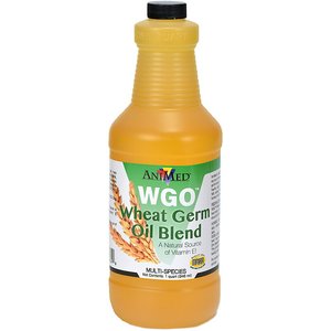 AniMed WGO Wheat Germ Oil Blend Horse Supplement, 1-qt bottle