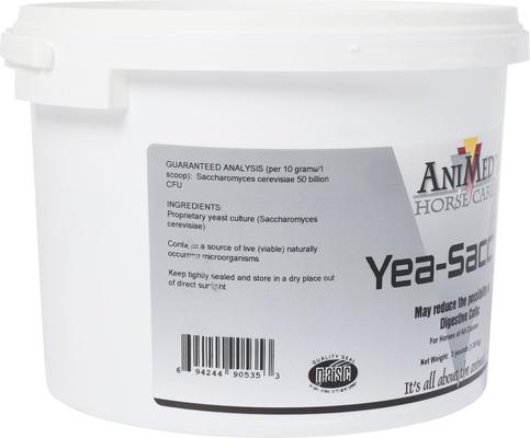 Show full view: AniMed Yea-Sacc Horse Supplement, 3-lb tub slide 3 of 4