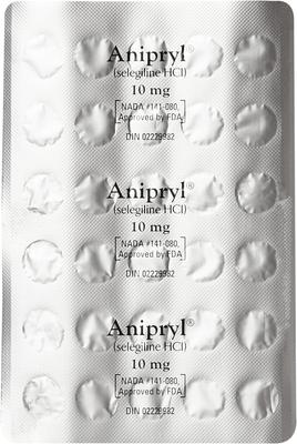 Show full view: Anipryl (Selegiline HCl) Tablets for Dogs, 30 tablets, 10-mg slide 3 of 8