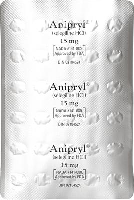 Show full view: Anipryl (Selegiline HCl) Tablets for Dogs, 30 tablets, 15-mg slide 3 of 8