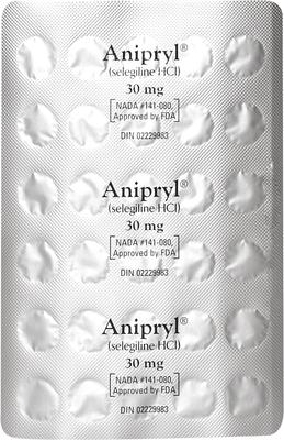 Show full view: Anipryl (Selegiline HCl) Tablets for Dogs, 30 tablets, 30-mg slide 3 of 8