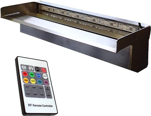 Show full view: Anjon Color Changing Pond Spillway & Remote, 12-in slide 1 of 1