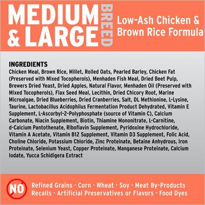 Show full view: Annamaet 25% Medium & Large Breed Dry Dog Food, 5-lb bag slide 6 of 9