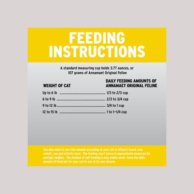 Show full view: Annamaet Chicken Meal & Brown Rice Original Formula Dry Cat Food, 4-lb bag slide 7 of 8