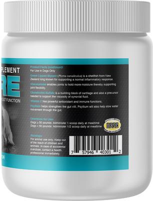 Show full view: Annamaet Endure Hip & Joint Dog Powder Supplement, 400-g jar slide 4 of 7