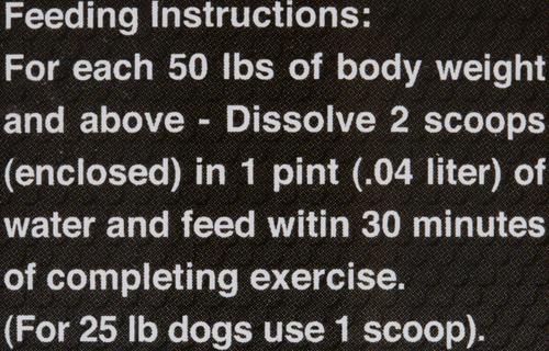 Show full view: Annamaet Glycocharge Post Exercise Dog Powder Supplement, 300-g jar slide 6 of 6