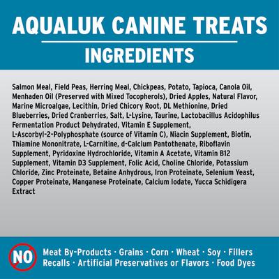 Show full view: Annamaet Grain-Free Aqualuk Cold Water Formula Dog Treats, 7-oz bag slide 5 of 7