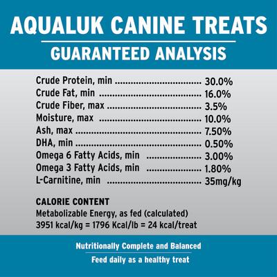 Show full view: Annamaet Grain-Free Aqualuk Cold Water Formula Dog Treats, 7-oz bag slide 6 of 7