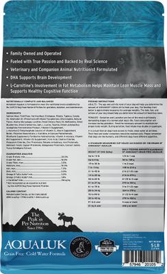 Show full view: Annamaet Grain-Free Aqualuk Cold Water Formula Dry Dog Food, 5-lb bag slide 3 of 8