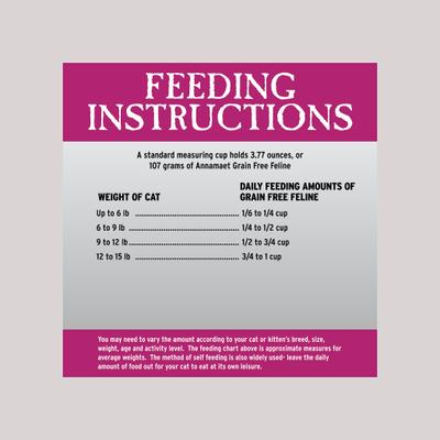 Show full view: Annamaet Grain-Free Chicken & Fish Formula Dry Cat Food, 12-lb bag slide 7 of 8