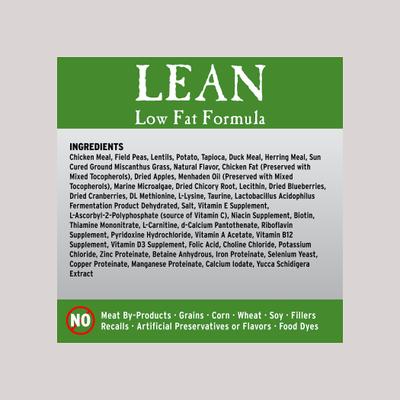Show full view: Annamaet Grain-Free Lean Low Fat Formula Dry Dog Food, 12-lb bag slide 5 of 8