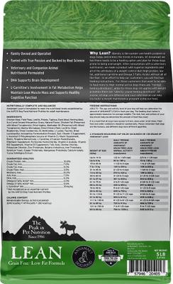 Show full view: Annamaet Grain-Free Lean Low Fat Formula Dry Dog Food, 5-lb bag slide 3 of 8