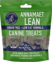 Annamaet Grain-Free Lean Reduced Fat Formula Dog Treats, 7-oz bag