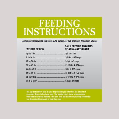 Show full view: Annamaet Grain-Free Ohana Puppy Formula Dry Dog Food, 25-lb bag slide 7 of 8