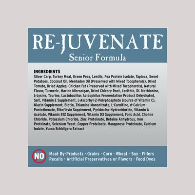 Show full view: Annamaet Grain-Free Re-juvenate Senior Formula Dry Dog Food, 12-lb bag slide 5 of 8