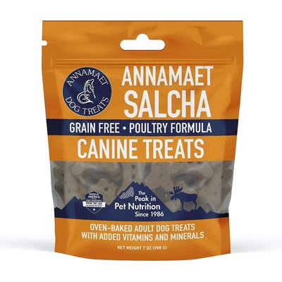 Annamaet Annamaet Grain-Free Salcha Poulet Formula Dog Treats, 7-oz bag