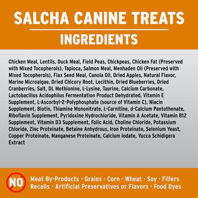 Show full view: Annamaet Grain-Free Salcha Poulet Formula Dog Treats, 7-oz bag slide 5 of 7