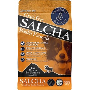Annamaet Grain-Free Salcha Poulet Formula Dry Dog Food, 25-lb bag
