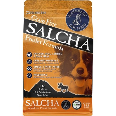 Annamaet Annamaet Salcha Poulet Formula Dry Dog Food, 5-lb bag