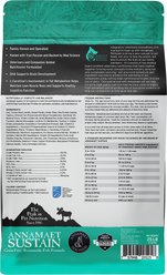 Annamaet Grain-Free Sustain Formula Dry Dog Food, 25-lb bag slide 2 of 6