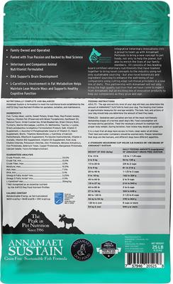 Show full view: Annamaet Grain-Free Sustain Formula Dry Dog Food, 25-lb bag slide 3 of 8