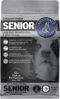 Show full view: Annamaet Original 31% Senior Dry Dog Food, 5-lb bag slide 1 of 8