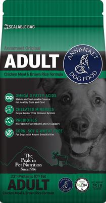 Show full view: Annamaet Original Adult Formula Dry Dog Food. 25-lb bag slide 1 of 9