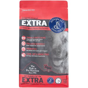 Annamaet Original Extra Dry Dog Food, 5-lb bag