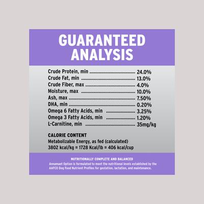 Show full view: Annamaet Original Option Formula Dry Dog Food, 25-lb bag slide 6 of 8