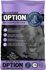 Annamaet Original Option Formula Dry Dog Food, 40-lb bag