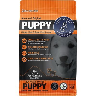 Annamaet Annamaet Original Puppy Dry Dog Food, 5-lb bag