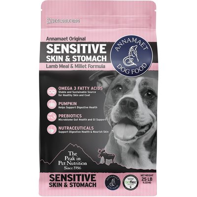 Annamaet Annamaet Original Sensitive Skin & Stomach Dry Dog Food, 25-lb bag