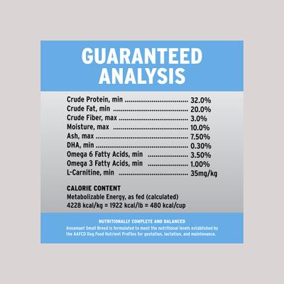 Show full view: Annamaet Original Small Breed Formula Dry Dog Food, 12-lb bag slide 6 of 8