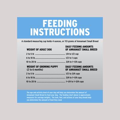 Show full view: Annamaet Original Small Breed Formula Dry Dog Food, 4-lb bag slide 7 of 8