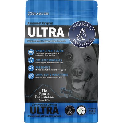Annamaet Annamaet Ultra 32% Dry Dog Food, 25-lb bag