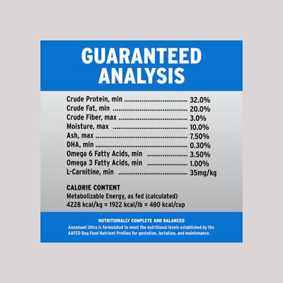 Show full view: Annamaet Ultra 32% Dry Dog Food, 25-lb bag slide 6 of 8